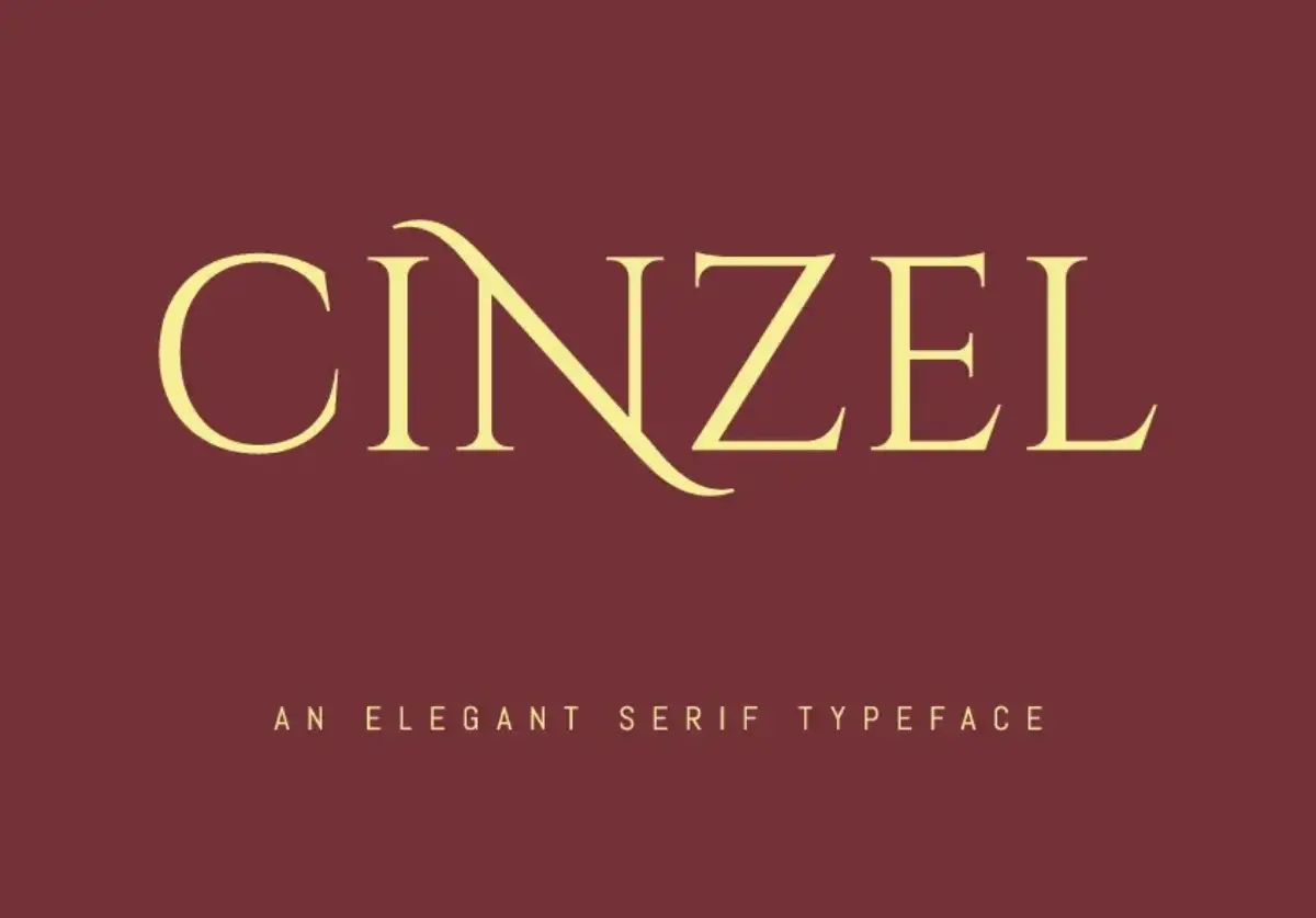 Cinzel Font