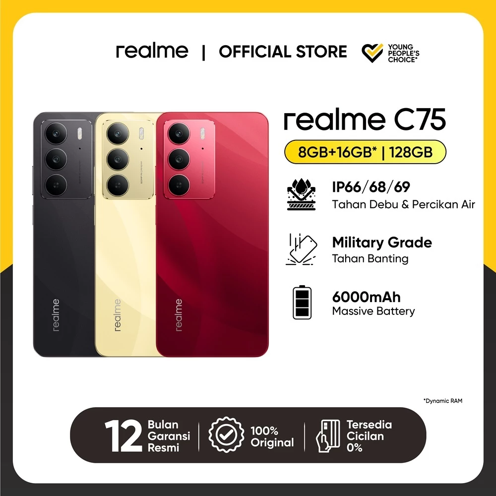 REALME C75 & C75X NFC