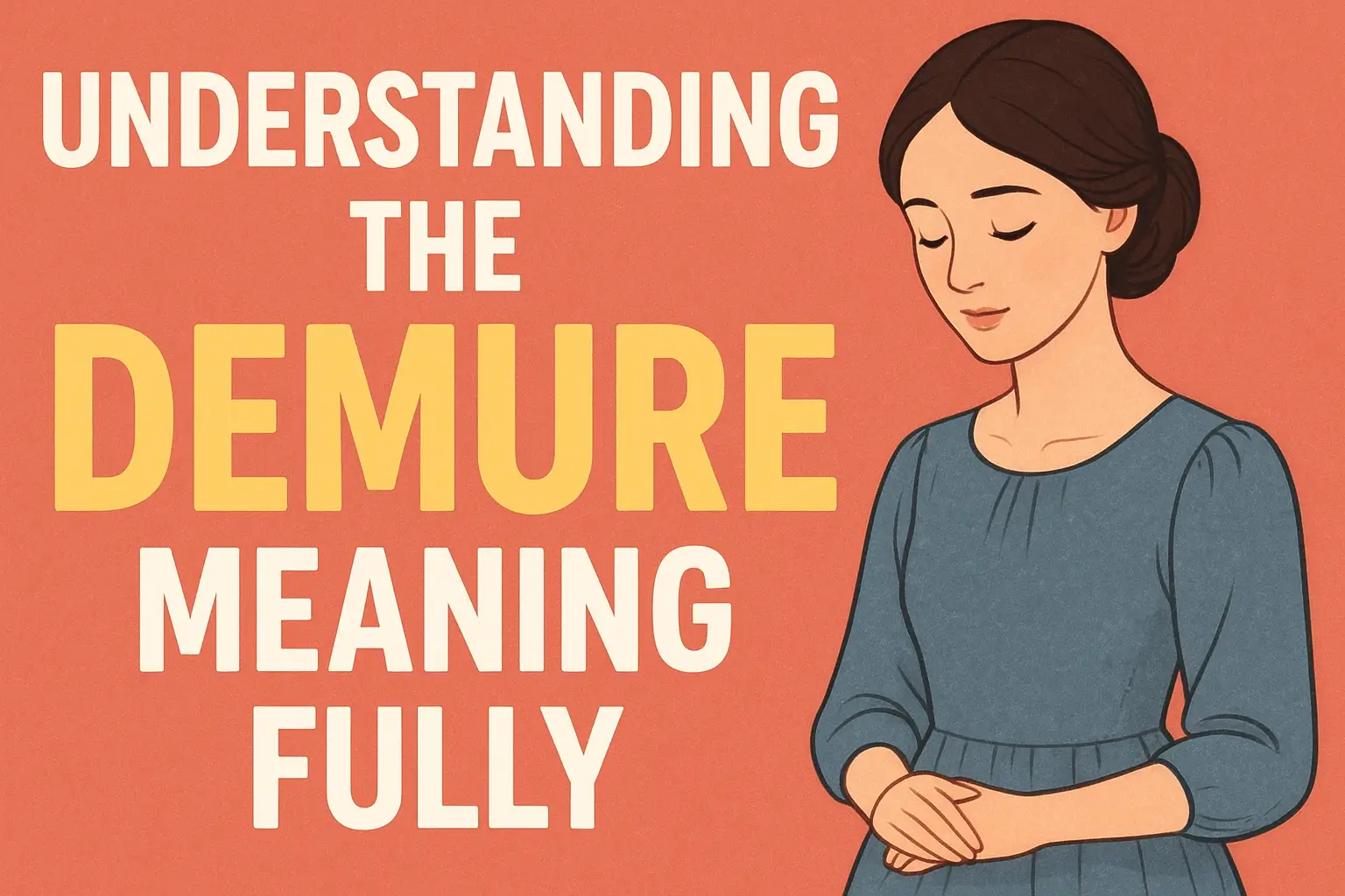 Demure Meaning