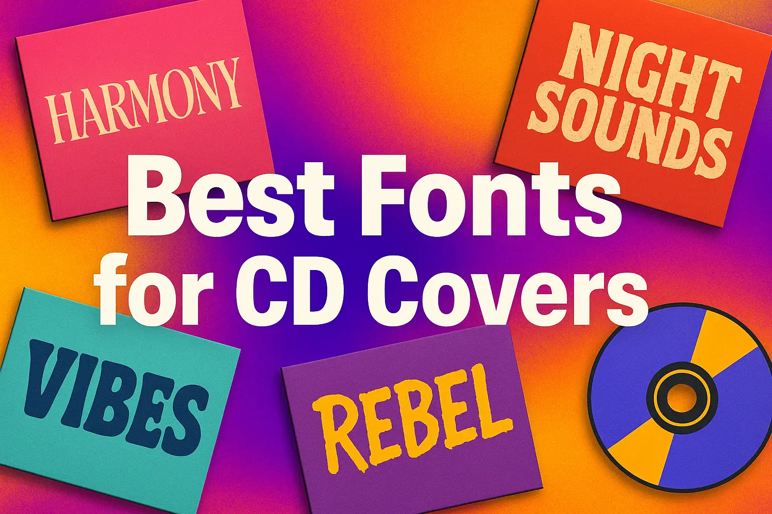 Fonts for CD Covers