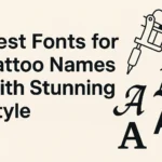 Fonts for Tattoo Names
