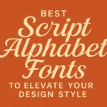 Script Alphabet Fonts