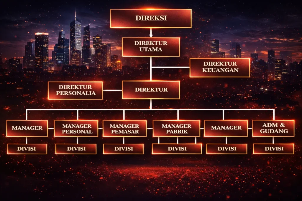 Struktur dan Urutan Jabatan dalam Perusahaan PT