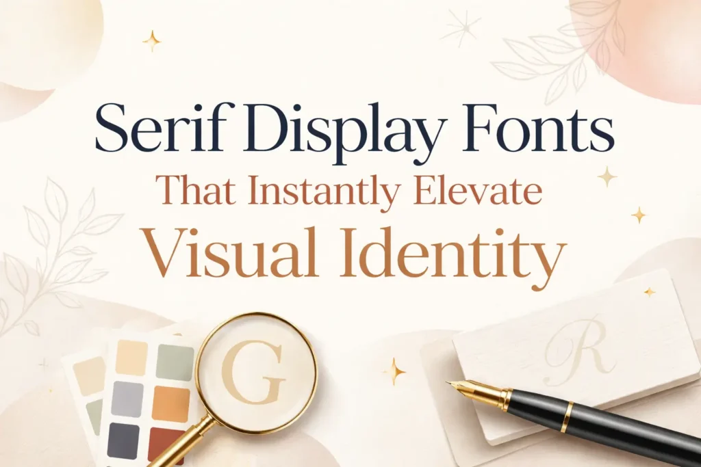 Serif Display Fonts