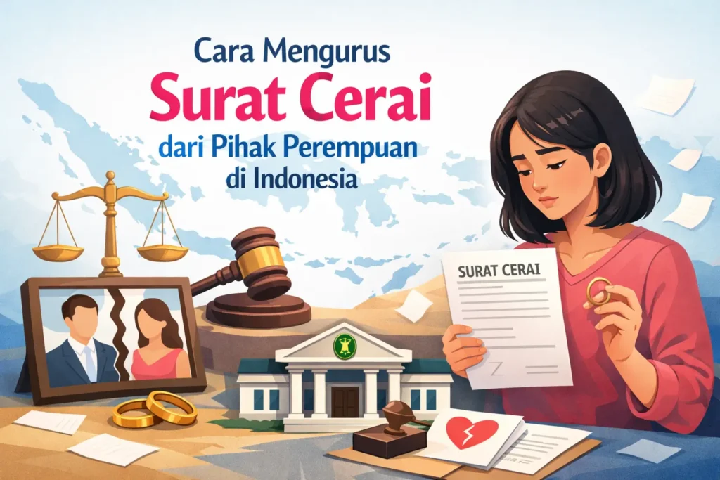 Cara Mengurus Surat Cerai dari Pihak Perempuan