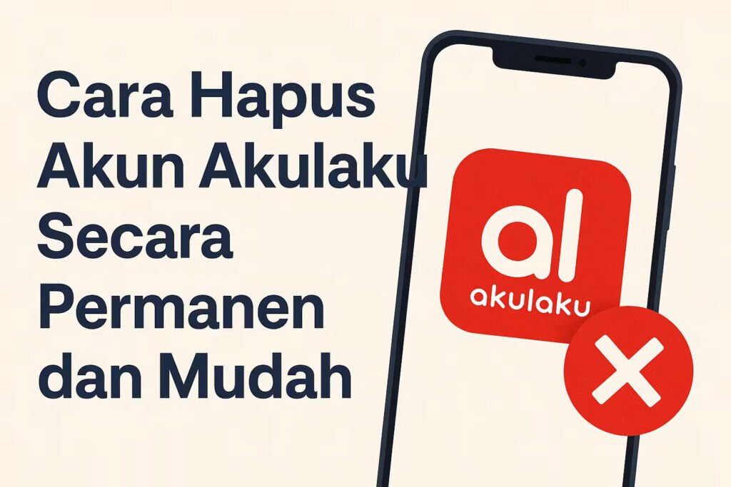 Cara Hapus Akun Akulaku Secara Permanen